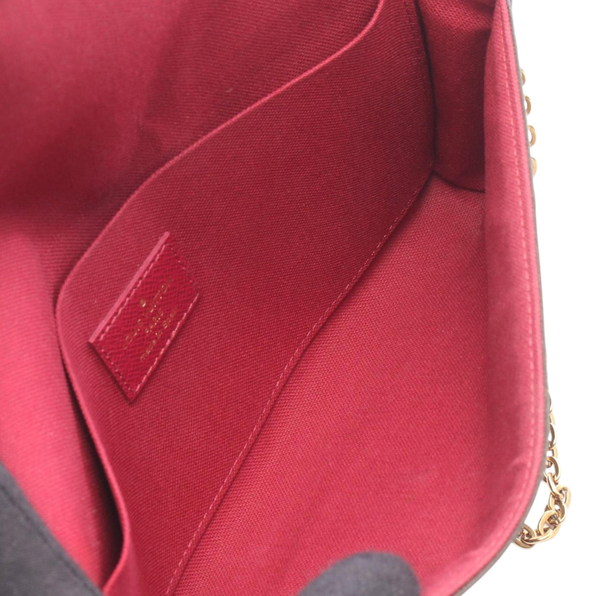 Louis Vuitton Monogram Pochette Felicie — Brown