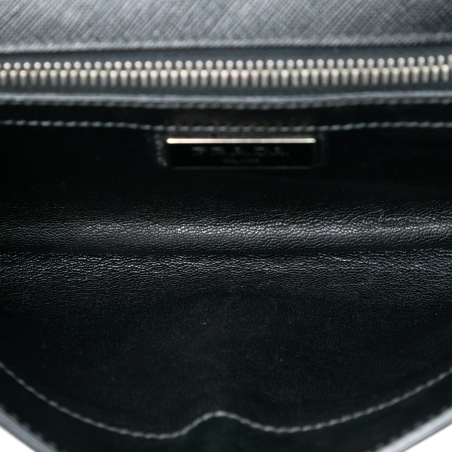 Saffiano Envelope Push Lock Clutch