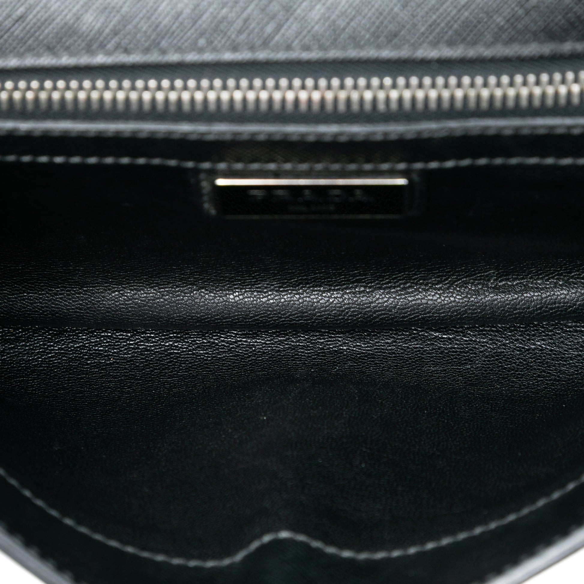 Saffiano Envelope Push Lock Clutch