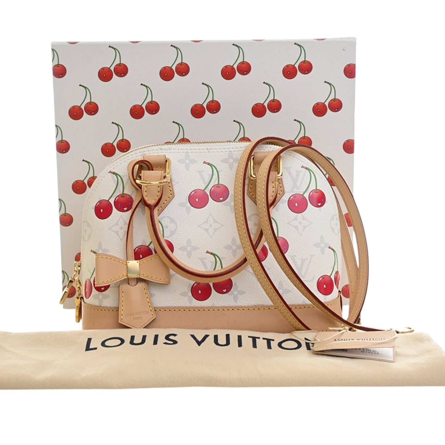 Louis Vuitton Takashi Murakami Monogram Cherry Alma BB