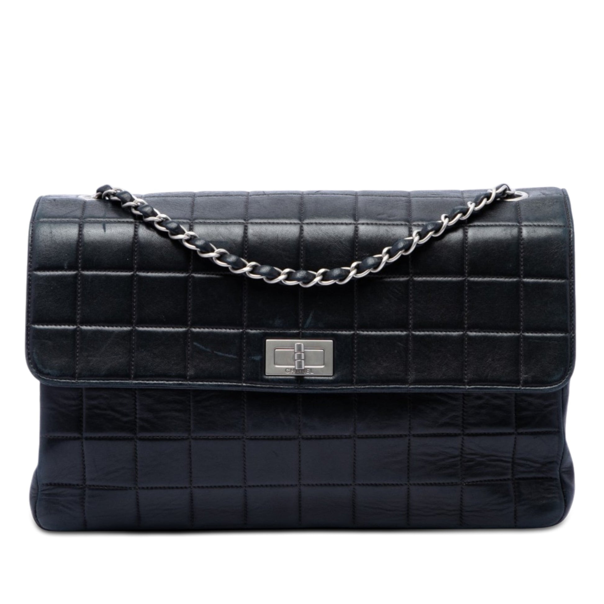 Chanel Chocolate Bar Lambskin Reissue 2.55 Single Flap