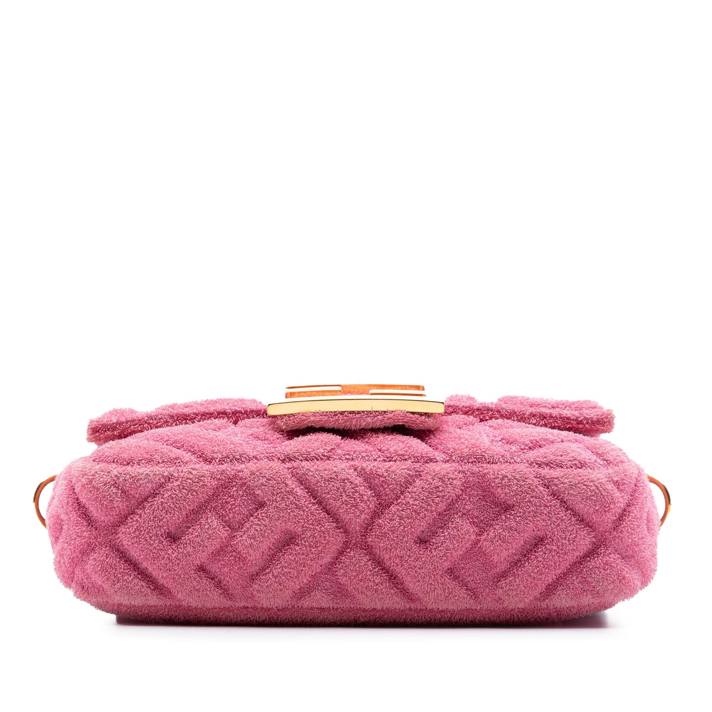 Fendi Embossed Terry Cloth FF 1974 Convertible Belt Baguette
