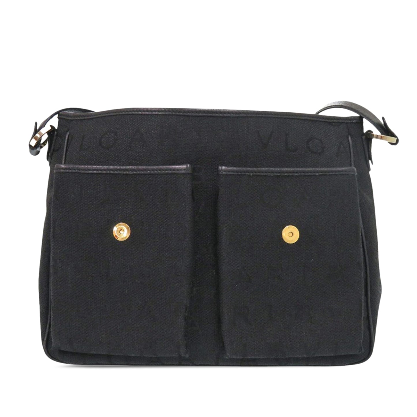 Bvlgari Logomania Canvas Messenger Bag