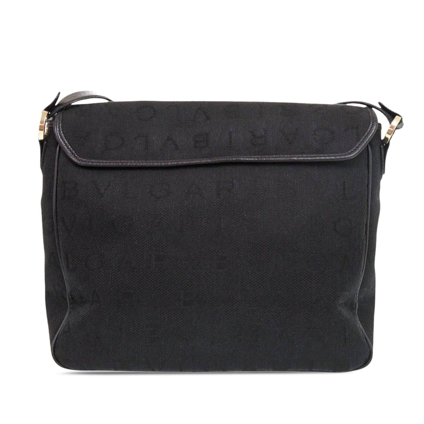 Bvlgari Logomania Canvas Messenger Bag