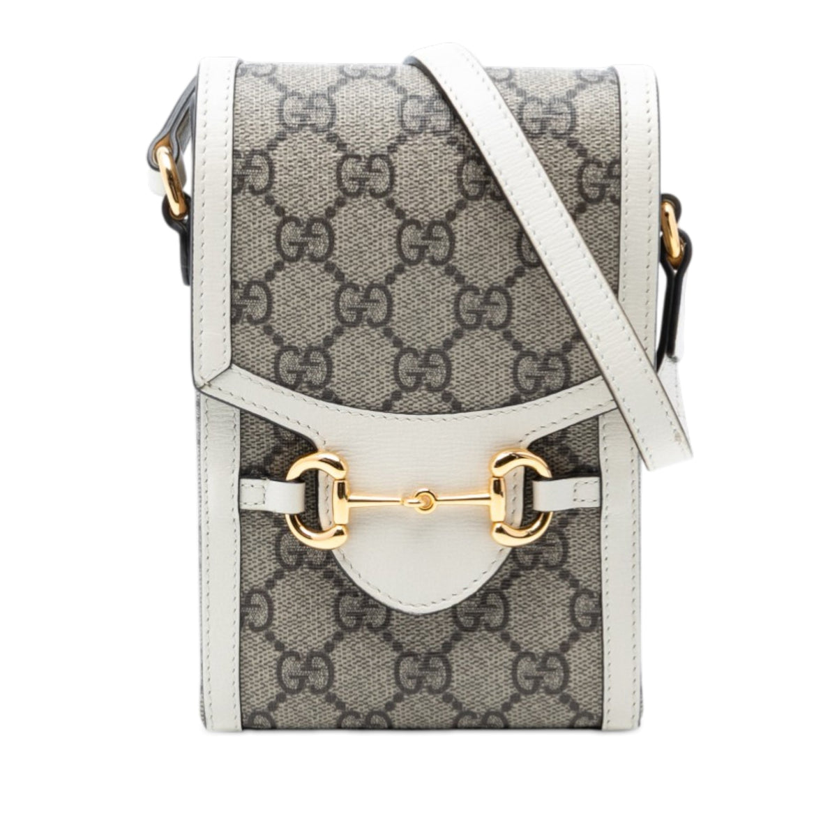 Gucci Mini GG Supreme Horsebit 1955 Crossbody