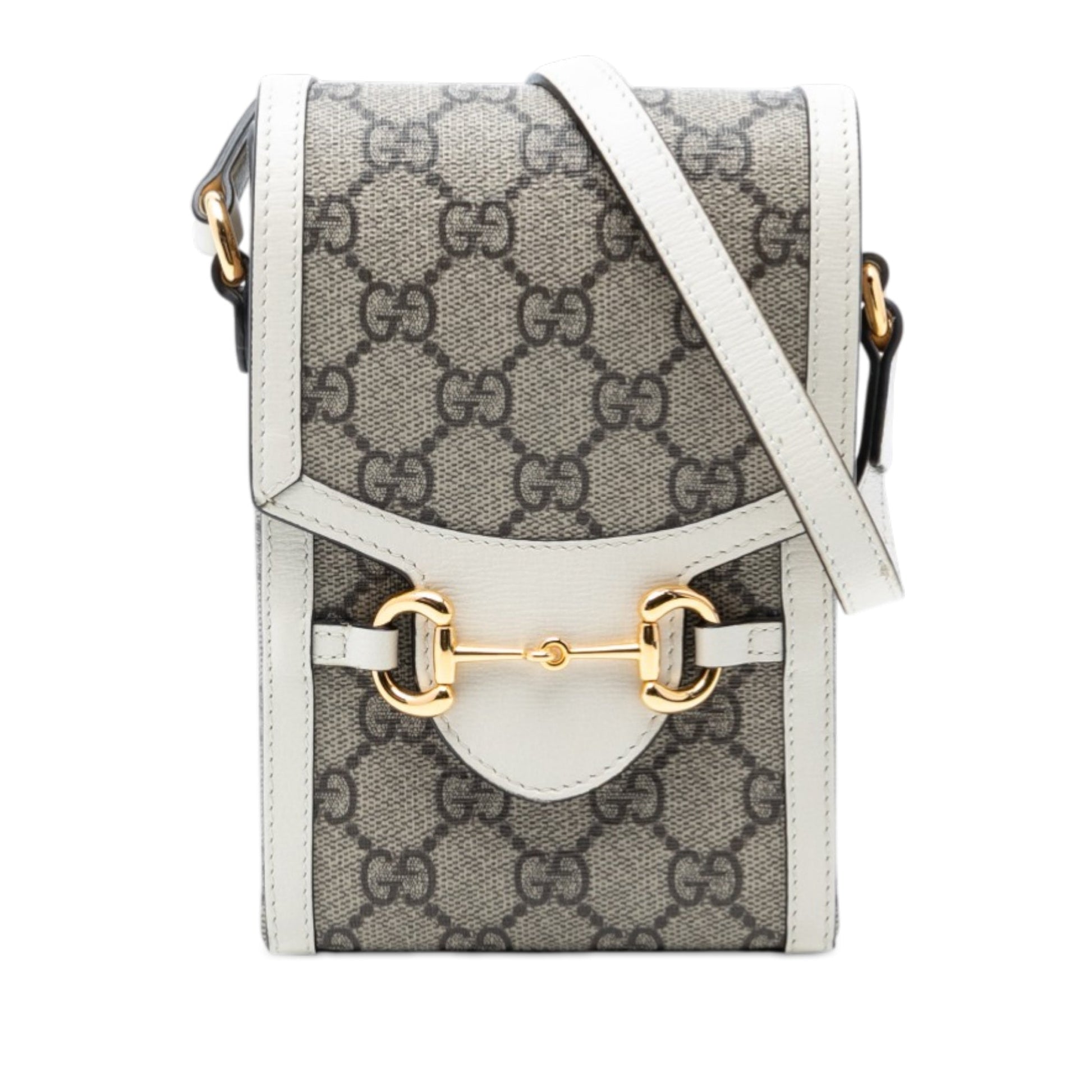 Gucci Mini GG Supreme Horsebit 1955 Crossbody