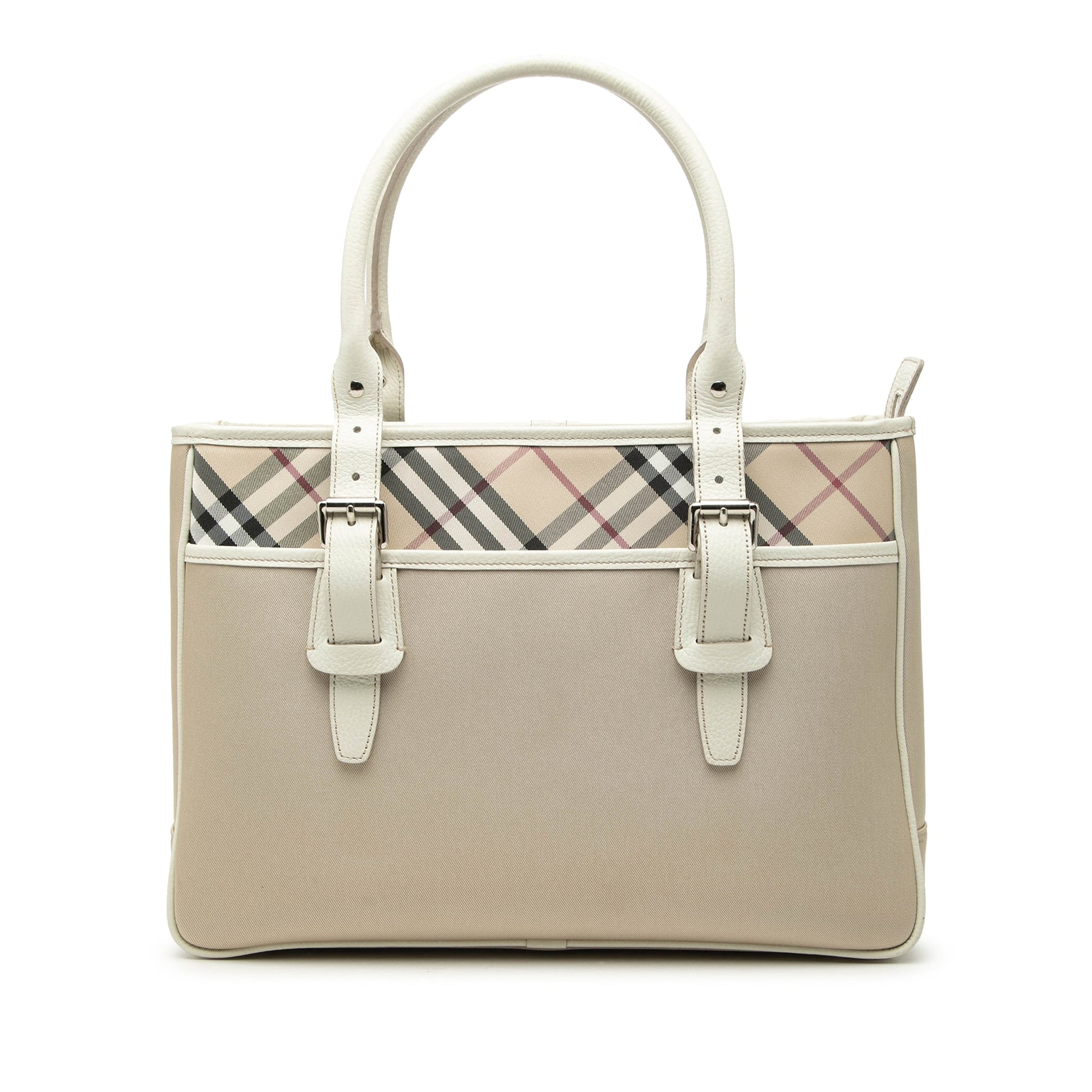Nova Check Nylon Tote