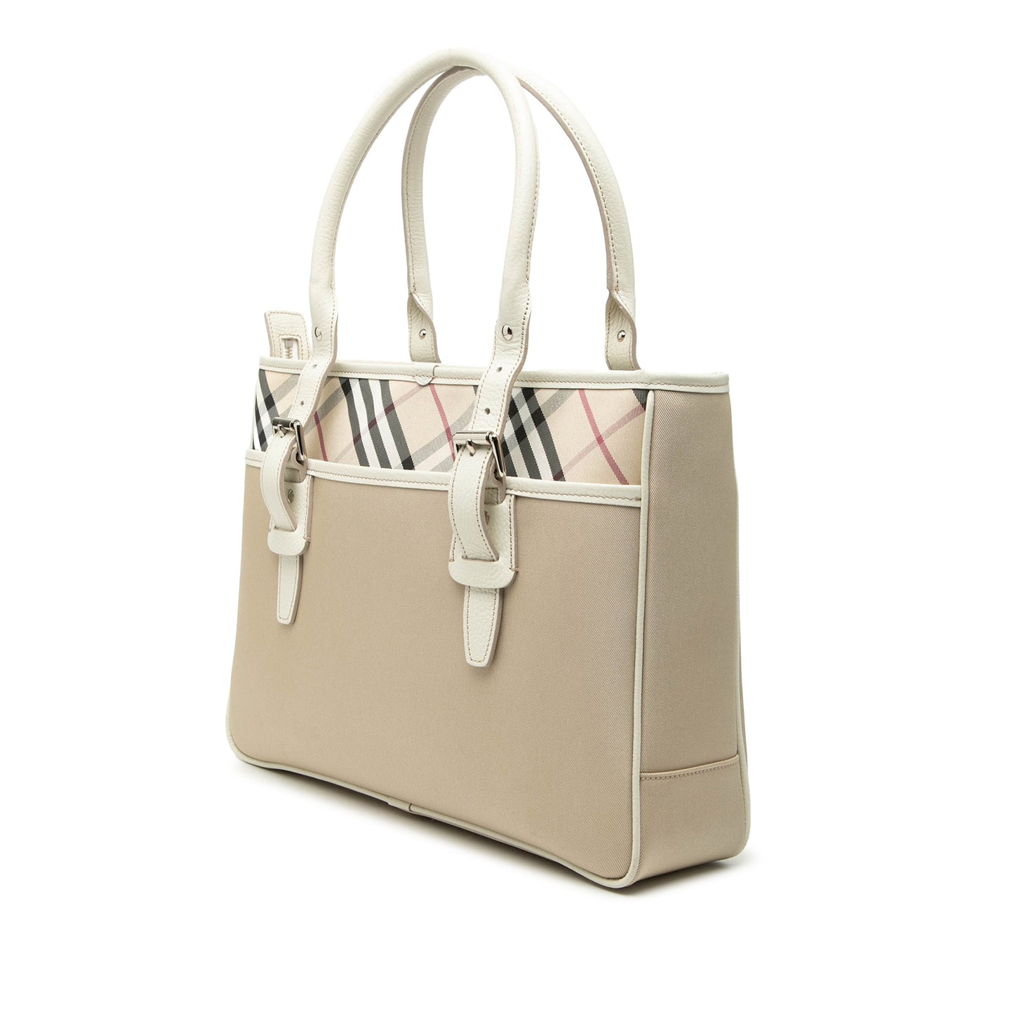 Nova Check Nylon Tote