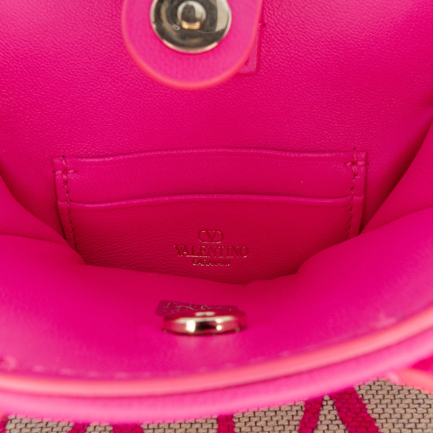 Valentino Leather Trimmed Toile Iconographe Satchel