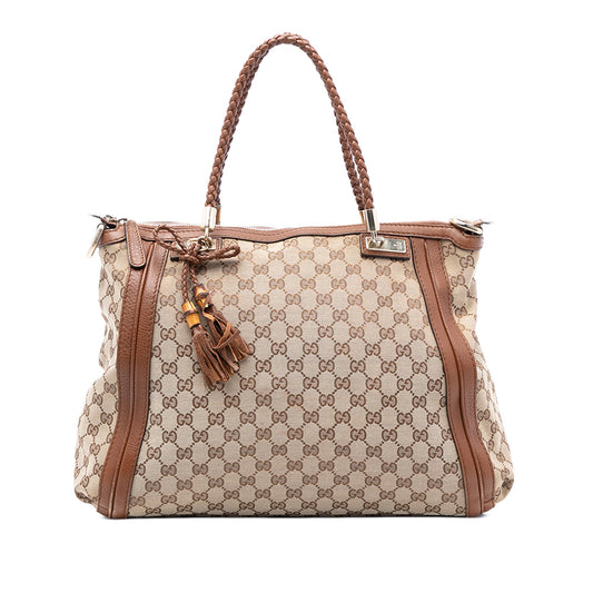 Gucci GG Canvas Bella Convertible Tote