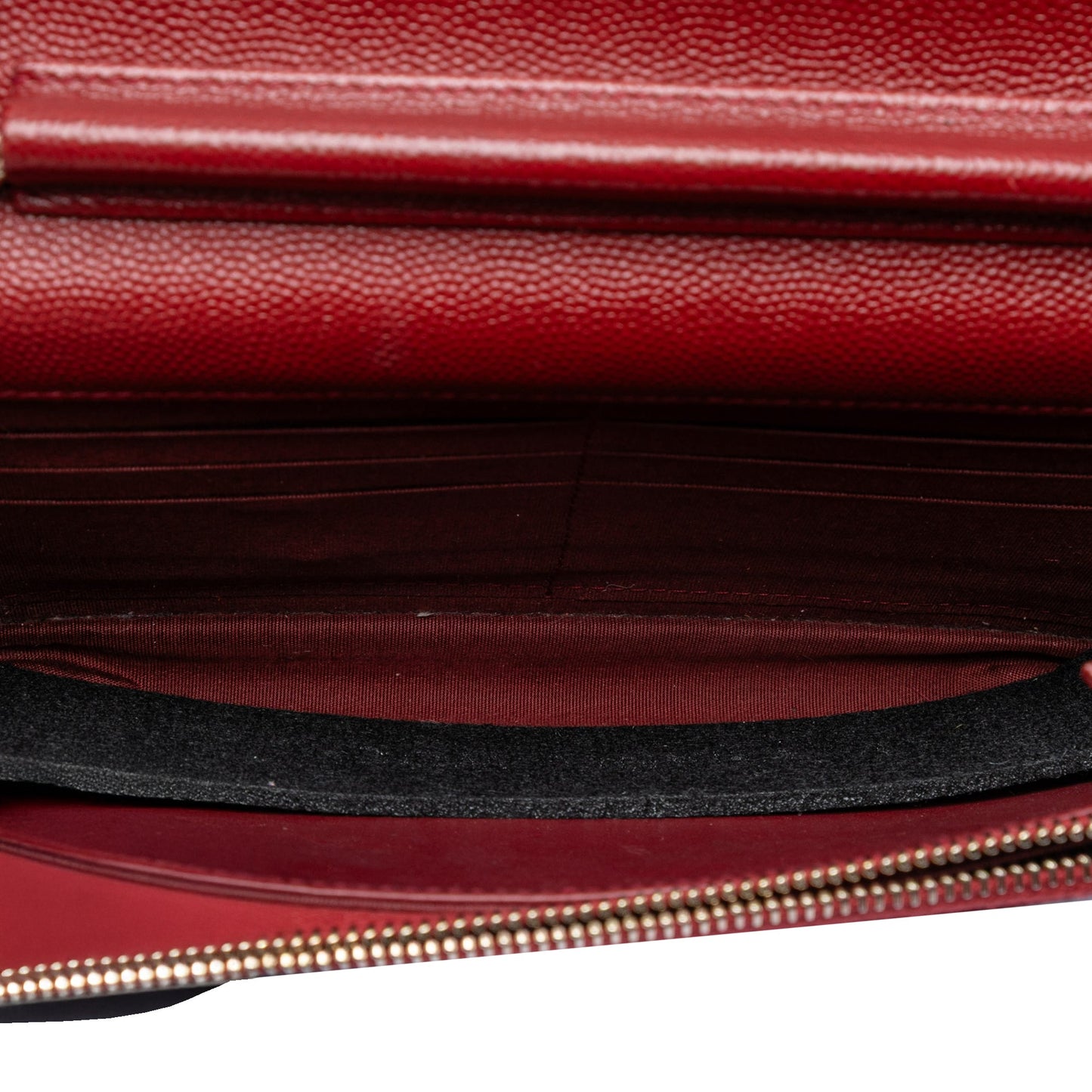 Chanel Quilted Caviar Golden Class Wallet On Chain