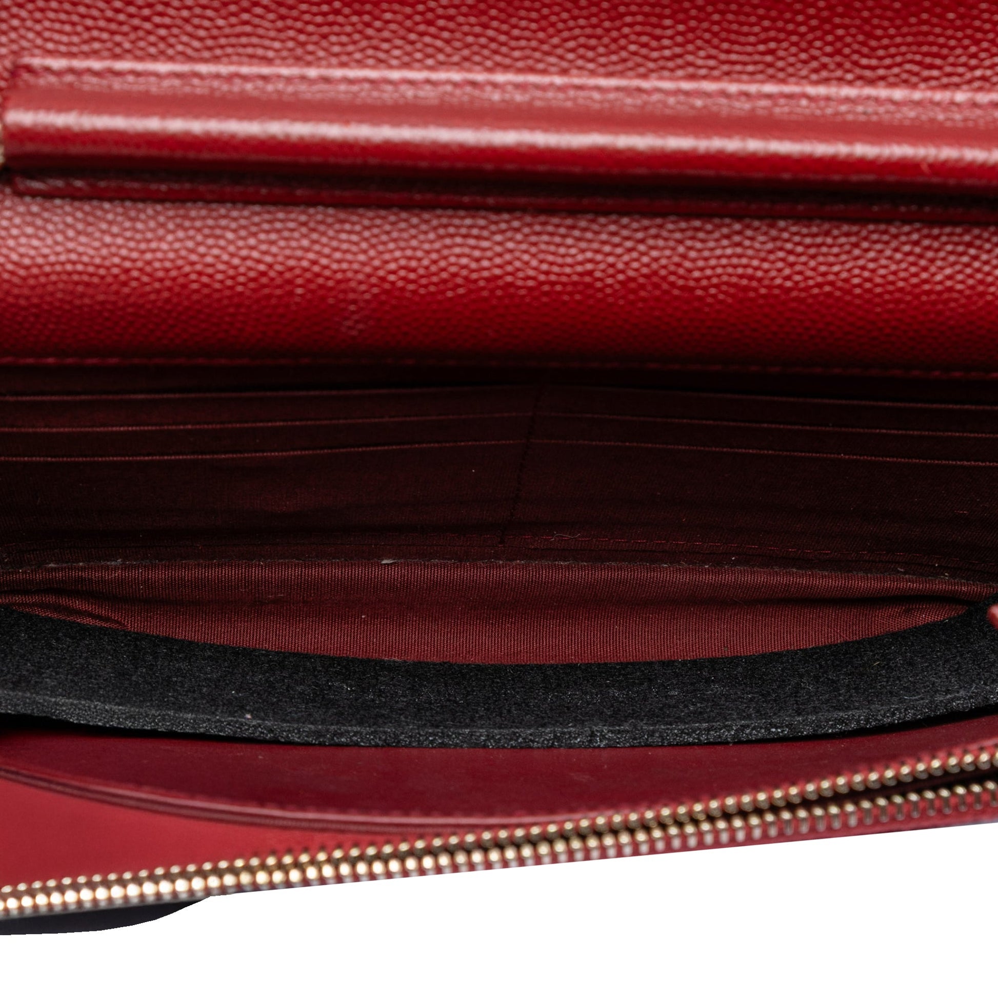 Chanel Quilted Caviar Golden Class Wallet On Chain