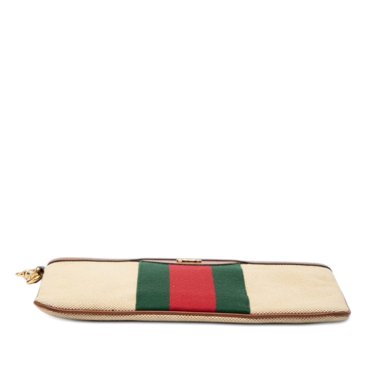 Gucci Canvas Interlocking G Web Clutch