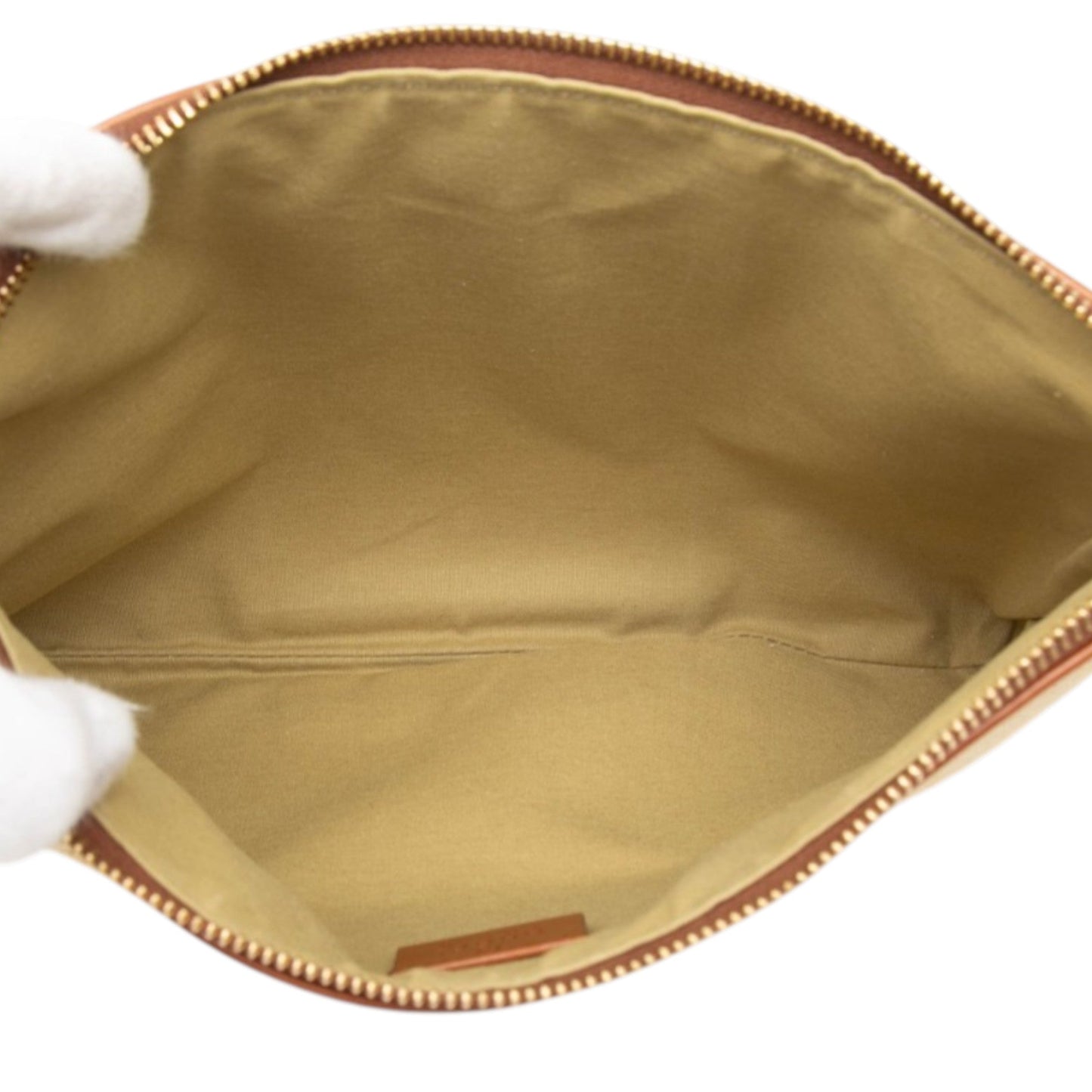 Gucci Canvas Interlocking G Web Clutch