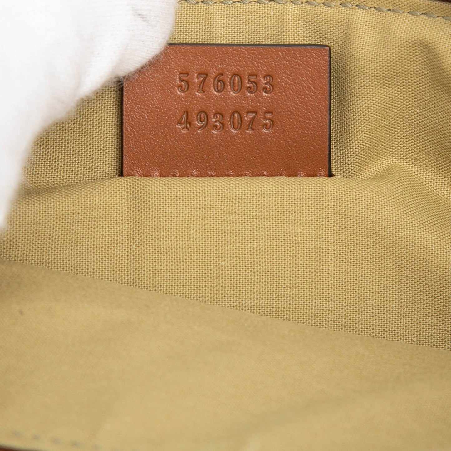 Gucci Canvas Interlocking G Web Clutch