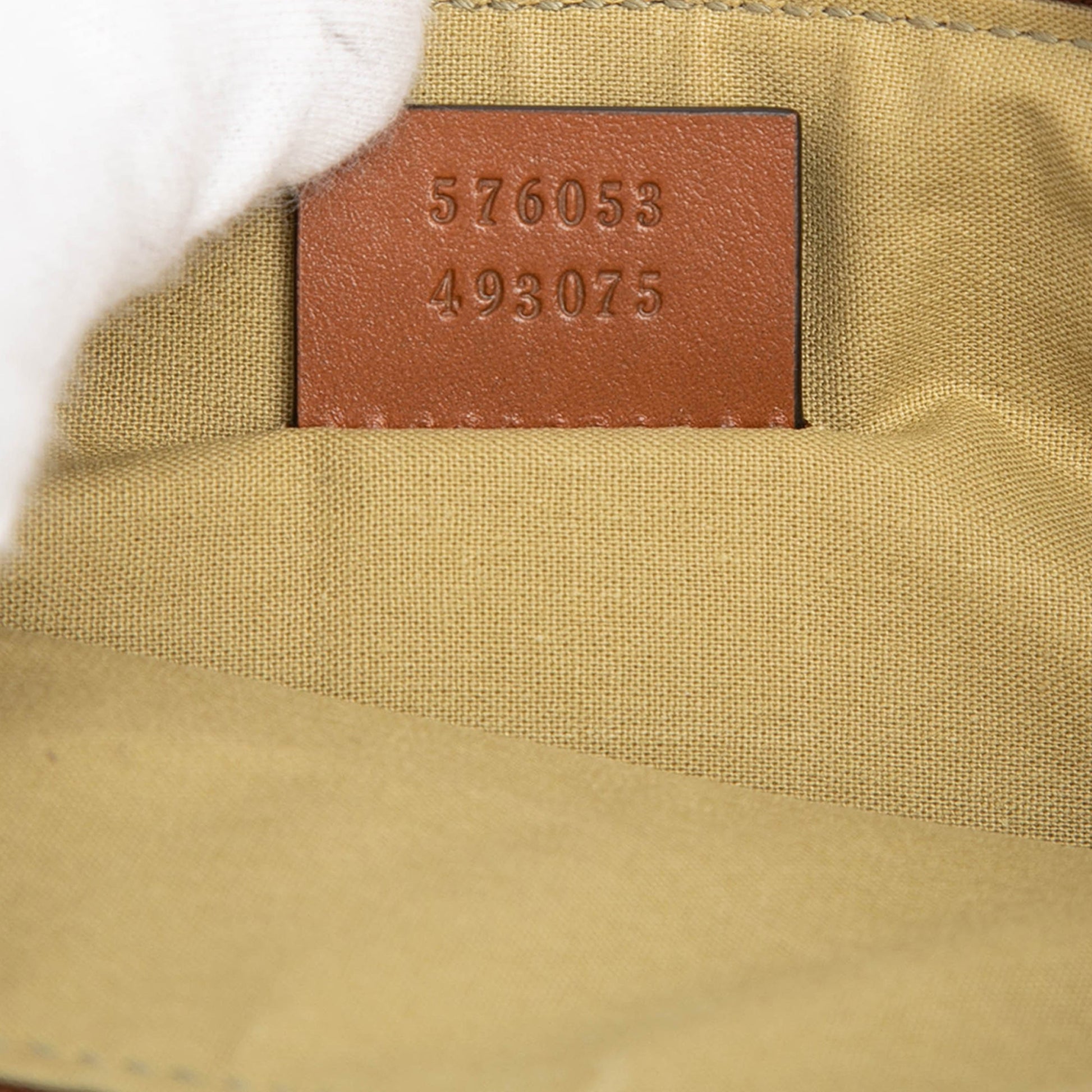 Gucci Canvas Interlocking G Web Clutch