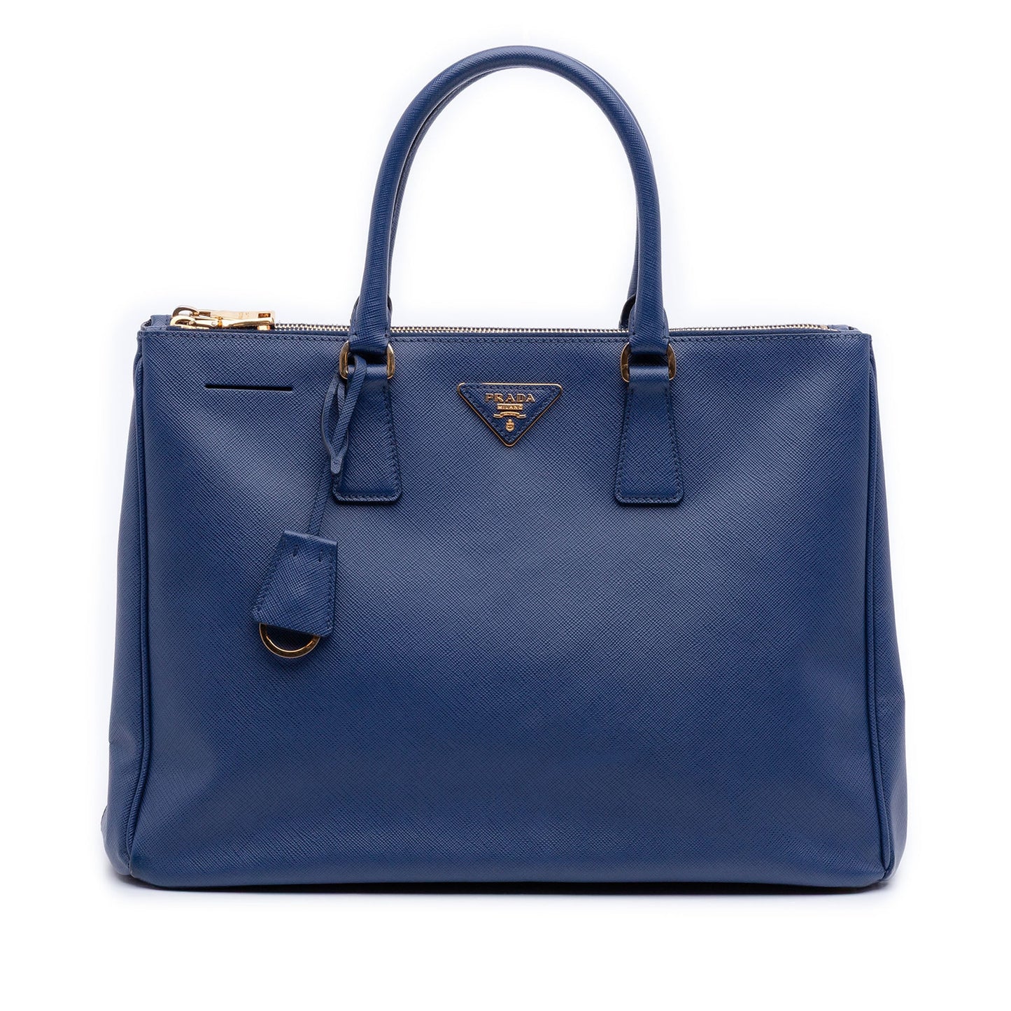 Prada Large Saffiano Lux Galleria Double Zip Satchel