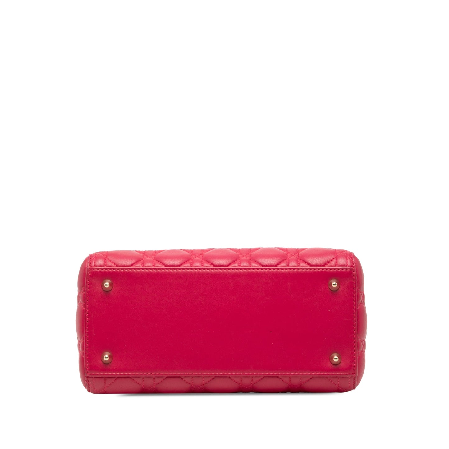 Dior Medium Lambskin Cannage Lady Dior
