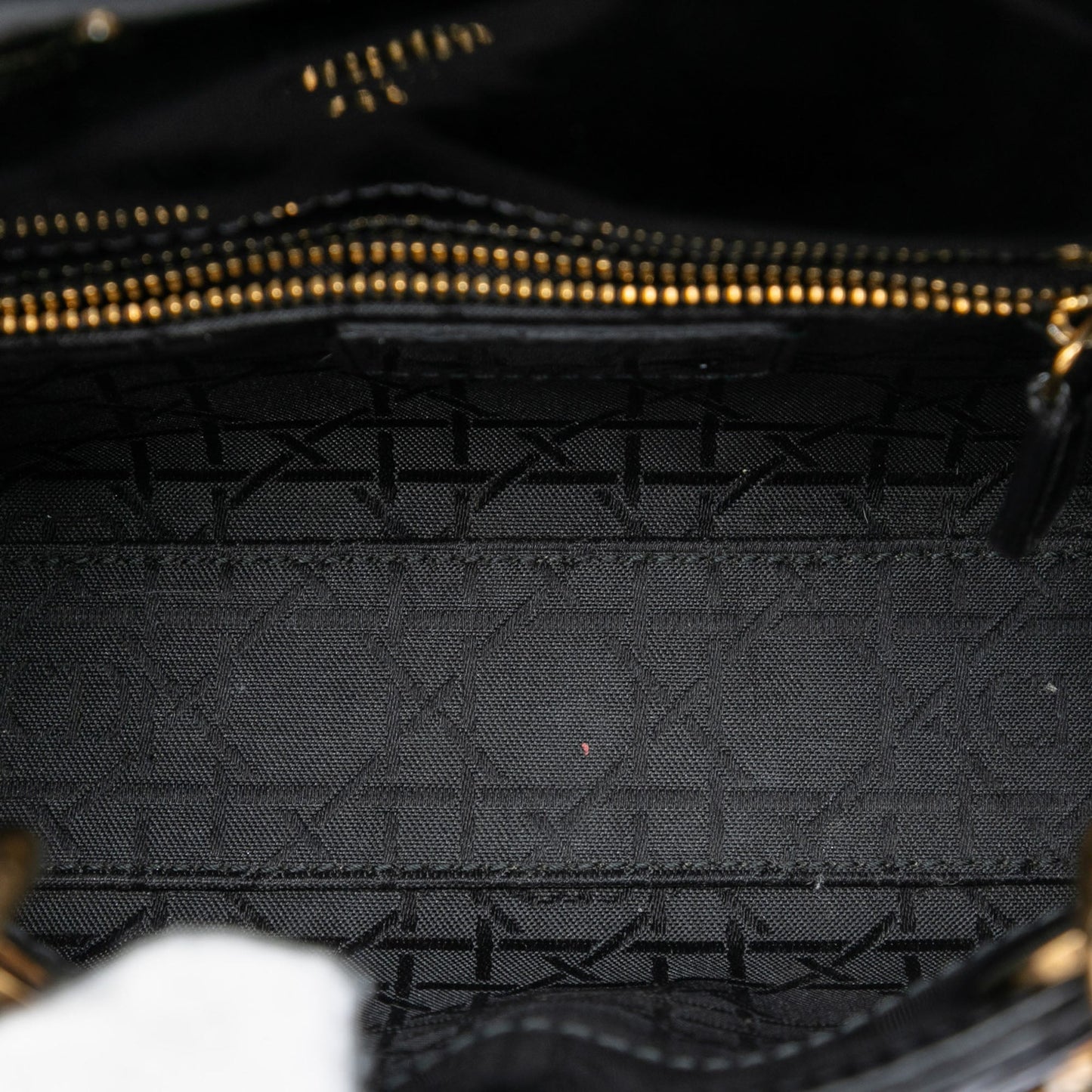 Dior Mini Patent Cannage Lady Dior