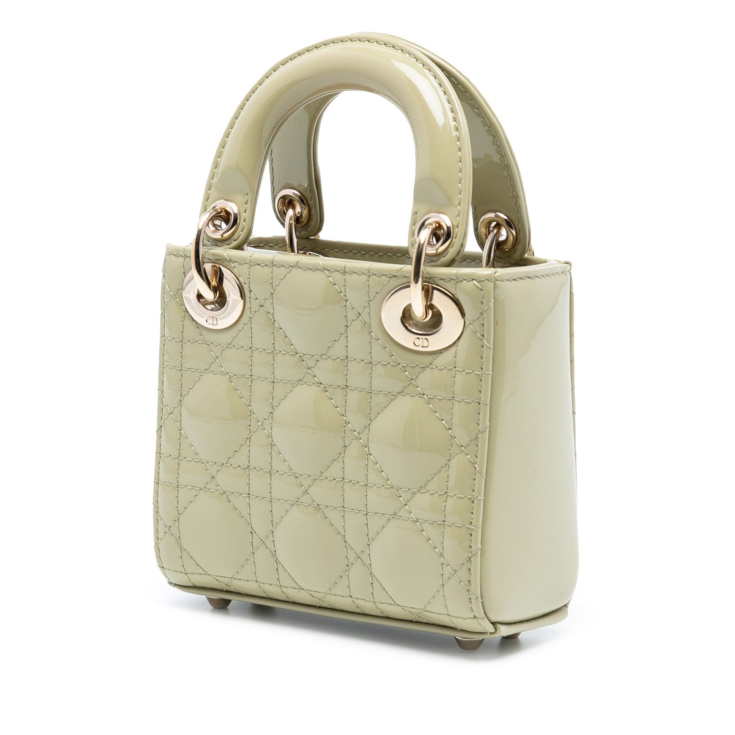 Dior Micro Patent Cannage Lady Dior