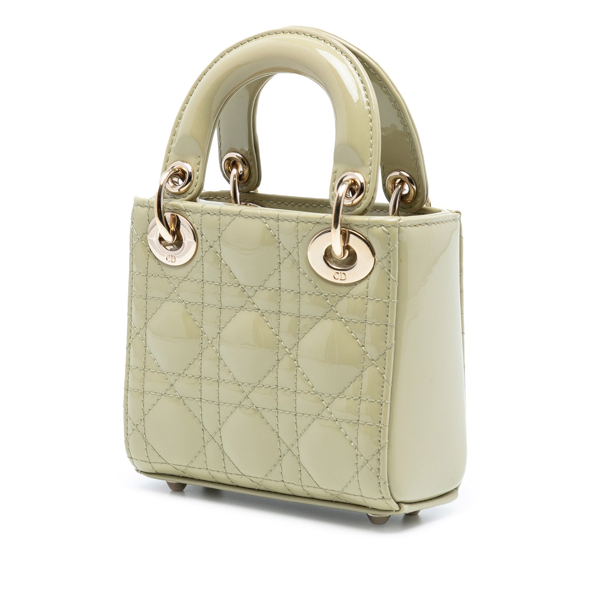 Dior Micro Patent Cannage Lady Dior