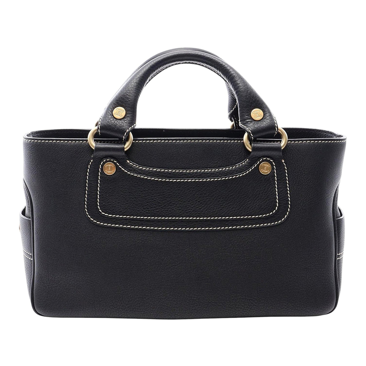 Celine Leather Boogie Handbag