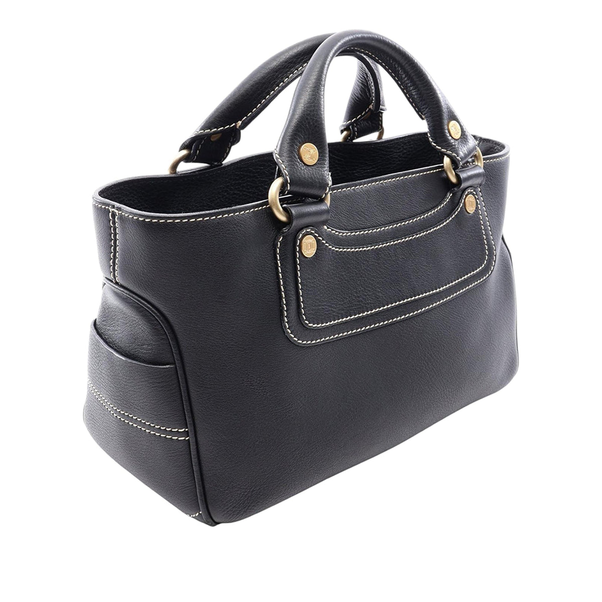 Celine Leather Boogie Handbag