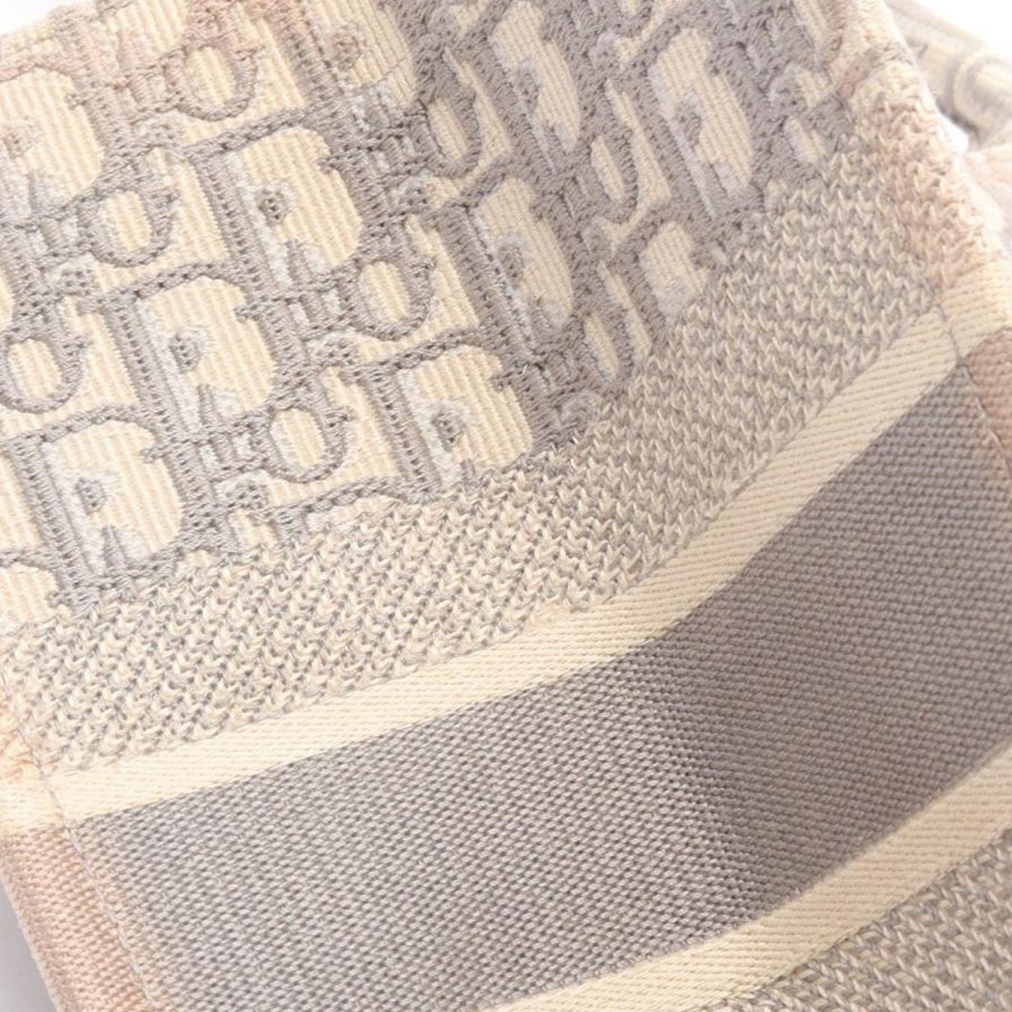 Dior Medium Oblique Embroidered Canvas Book Tote