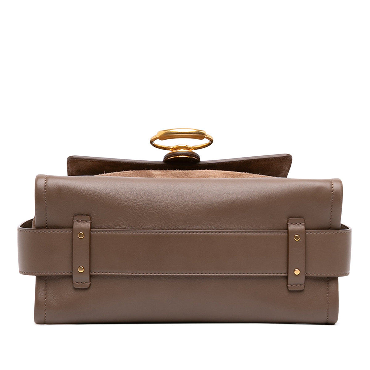 Chloé Small Calfskin and Suede Tess Day Satchel