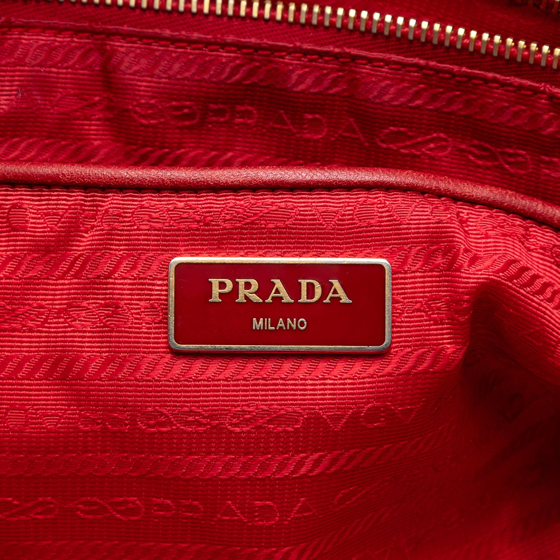 Saffiano Trimmed Tessuto Tote
