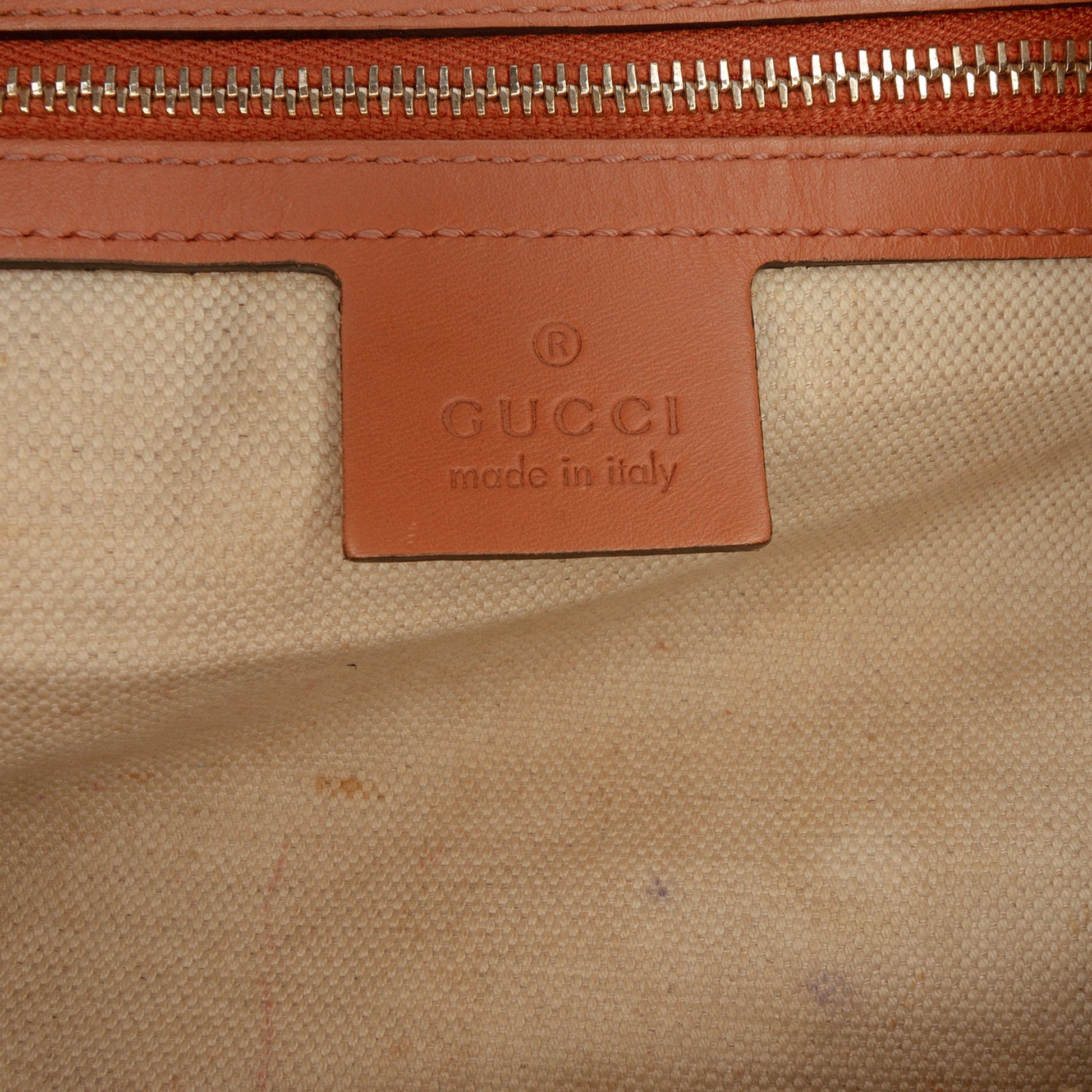 Gucci Medium GG Canvas Web Joy Boston Bag