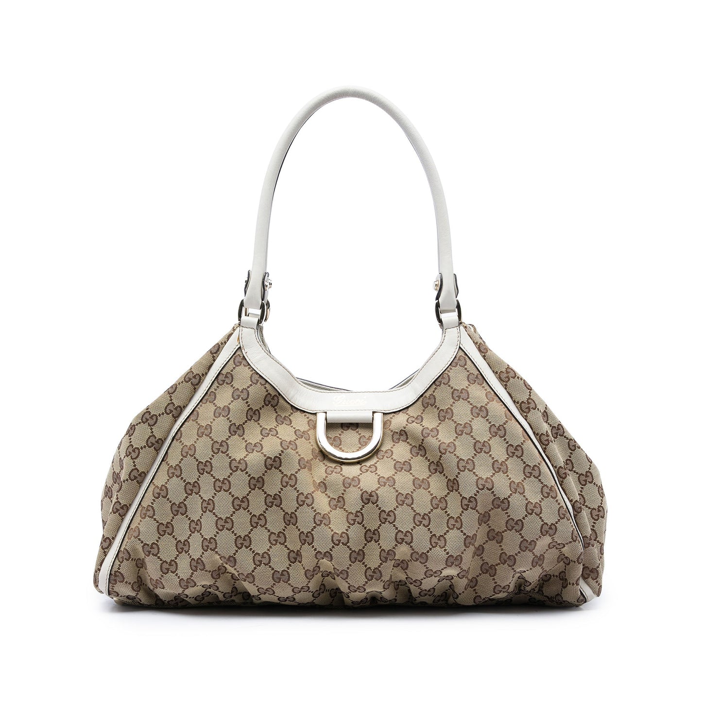 Gucci GG Canvas Abbey D Ring Shoulder Bag