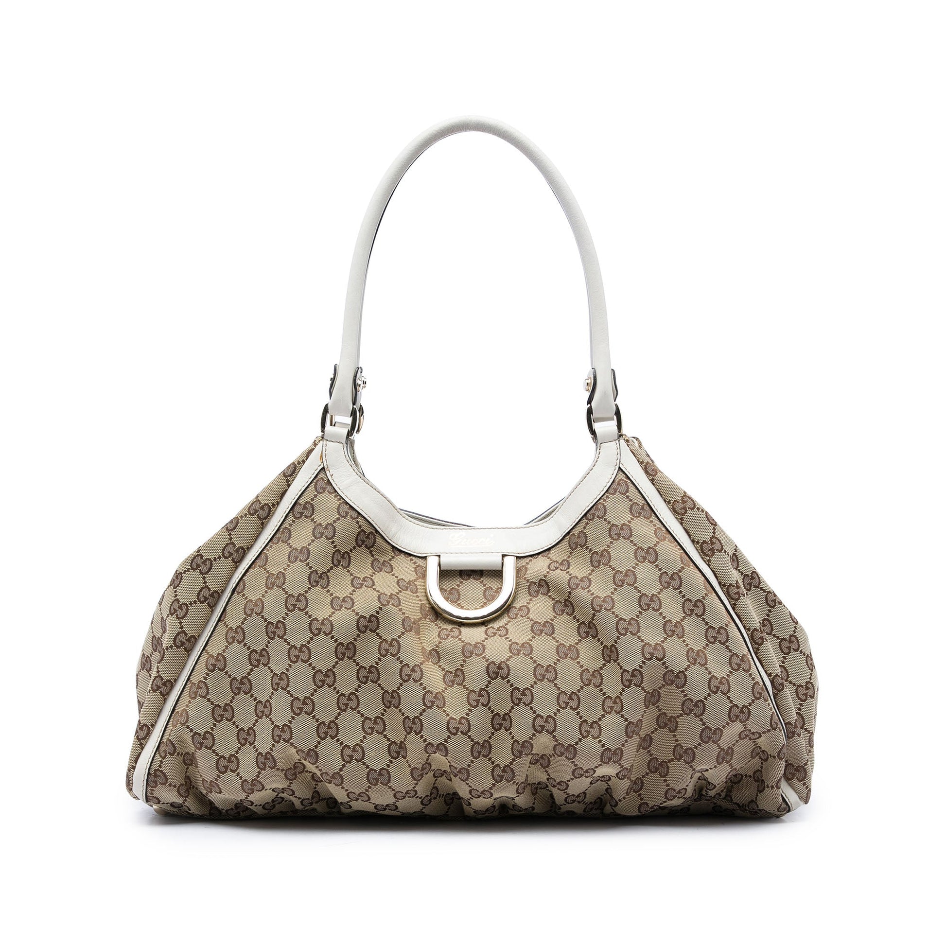 Gucci GG Canvas Abbey D Ring Shoulder Bag