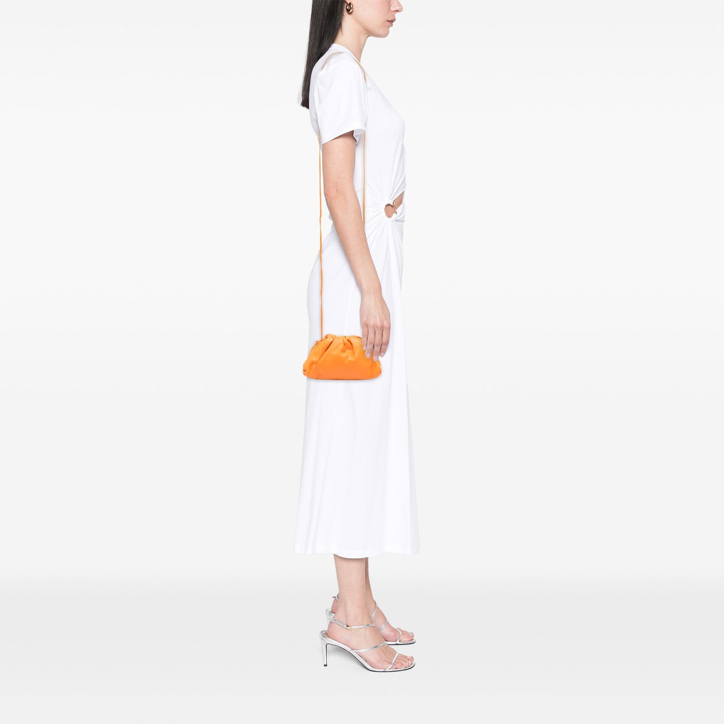 Bottega Veneta Lambskin The Mini Pouch Crossbody