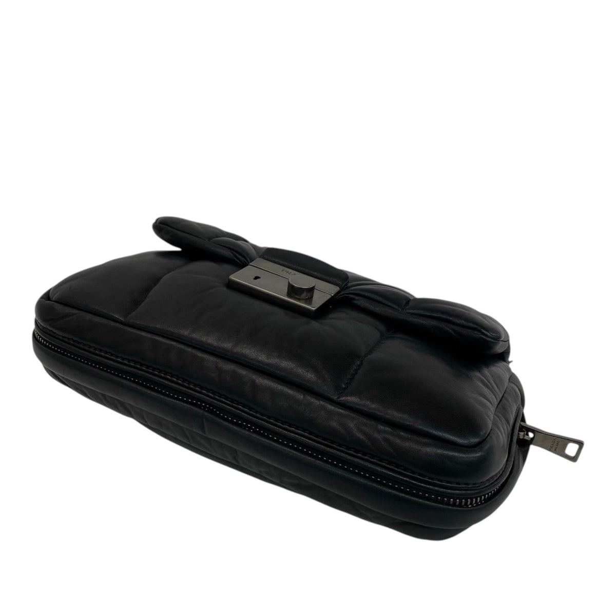 Prada Nappa Bomber Flap