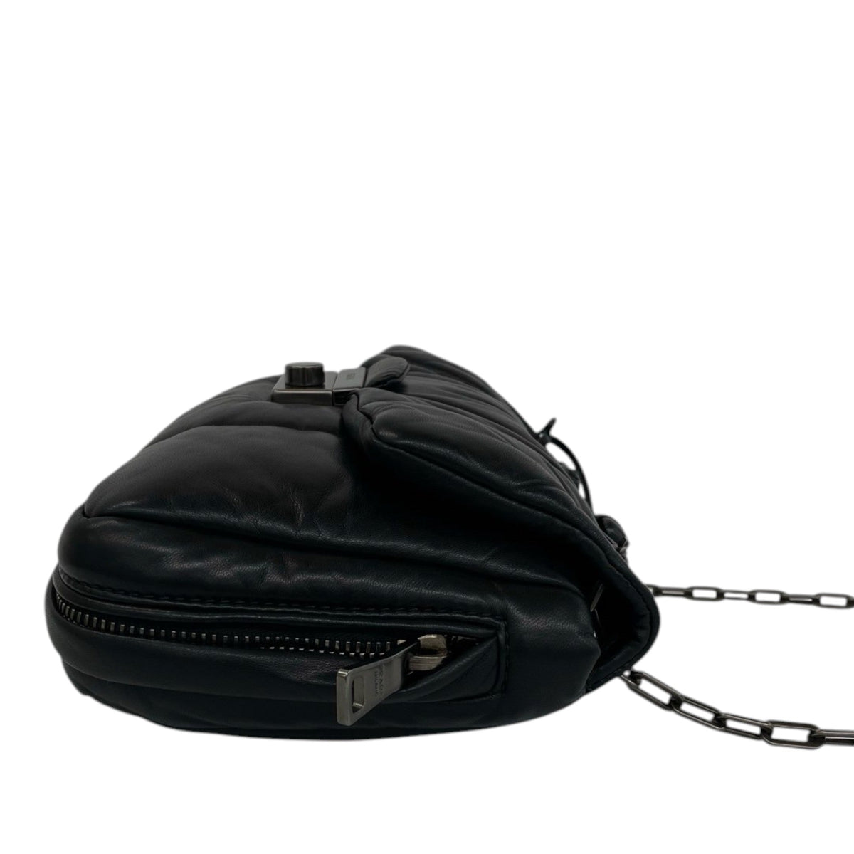 Prada Nappa Bomber Flap
