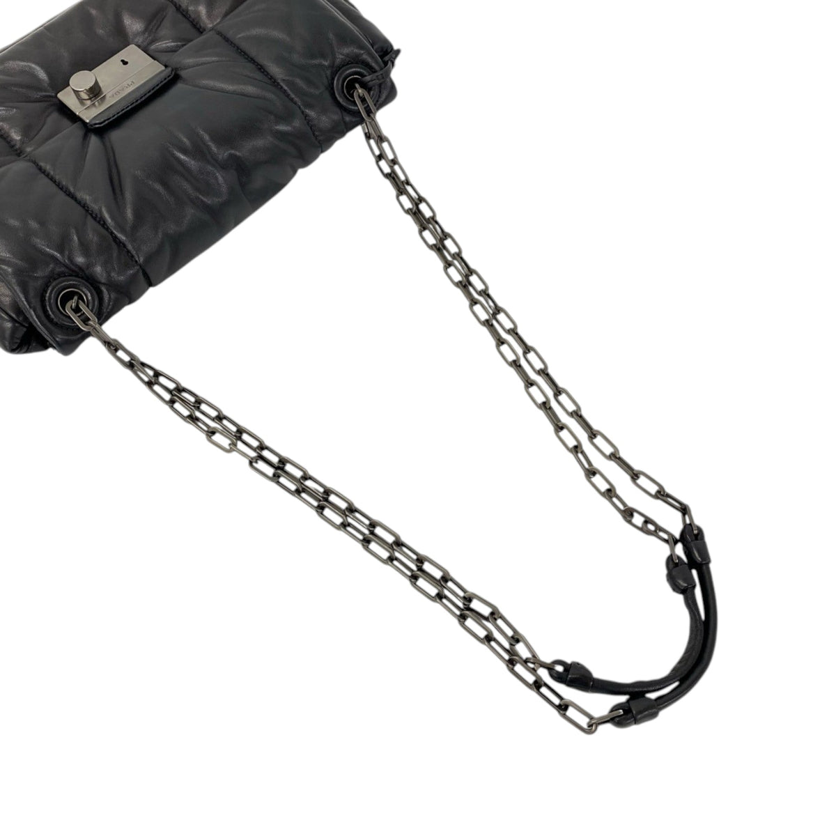 Prada Nappa Bomber Flap