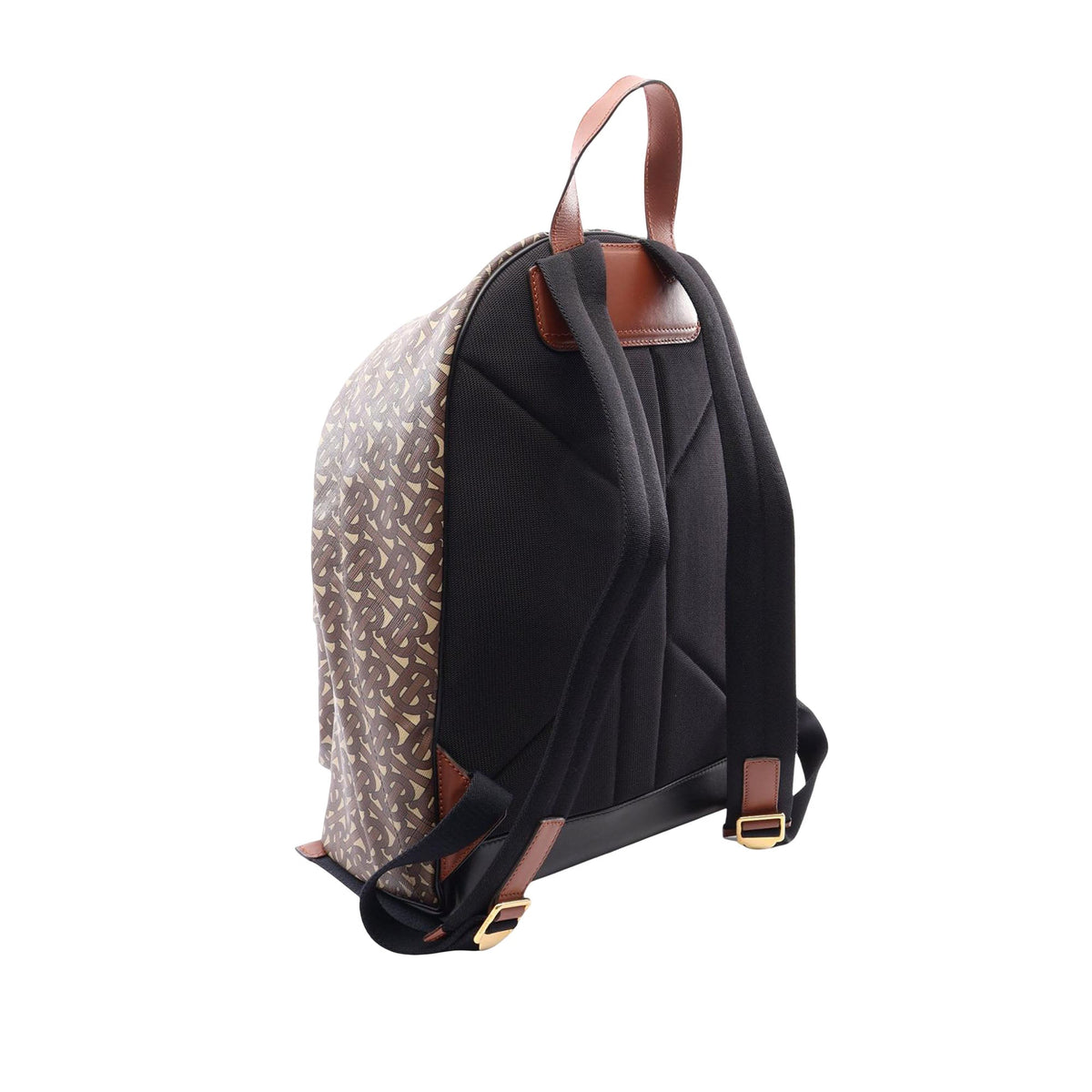 Burberry Monogram Stripe E-Canvas Backpack