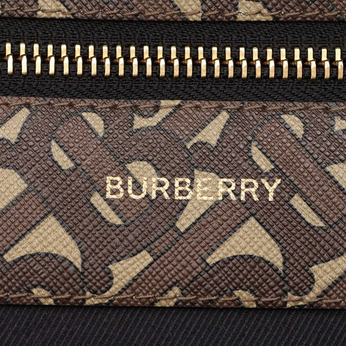 Burberry Monogram Stripe E-Canvas Backpack