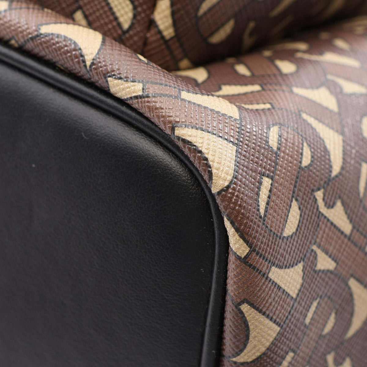 Burberry Monogram Stripe E-Canvas Backpack