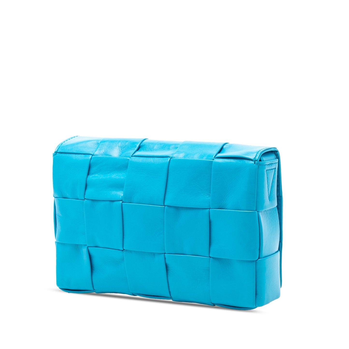 Bottega Veneta Small Paper Calfskin Intrecciato Cassette Crossbody