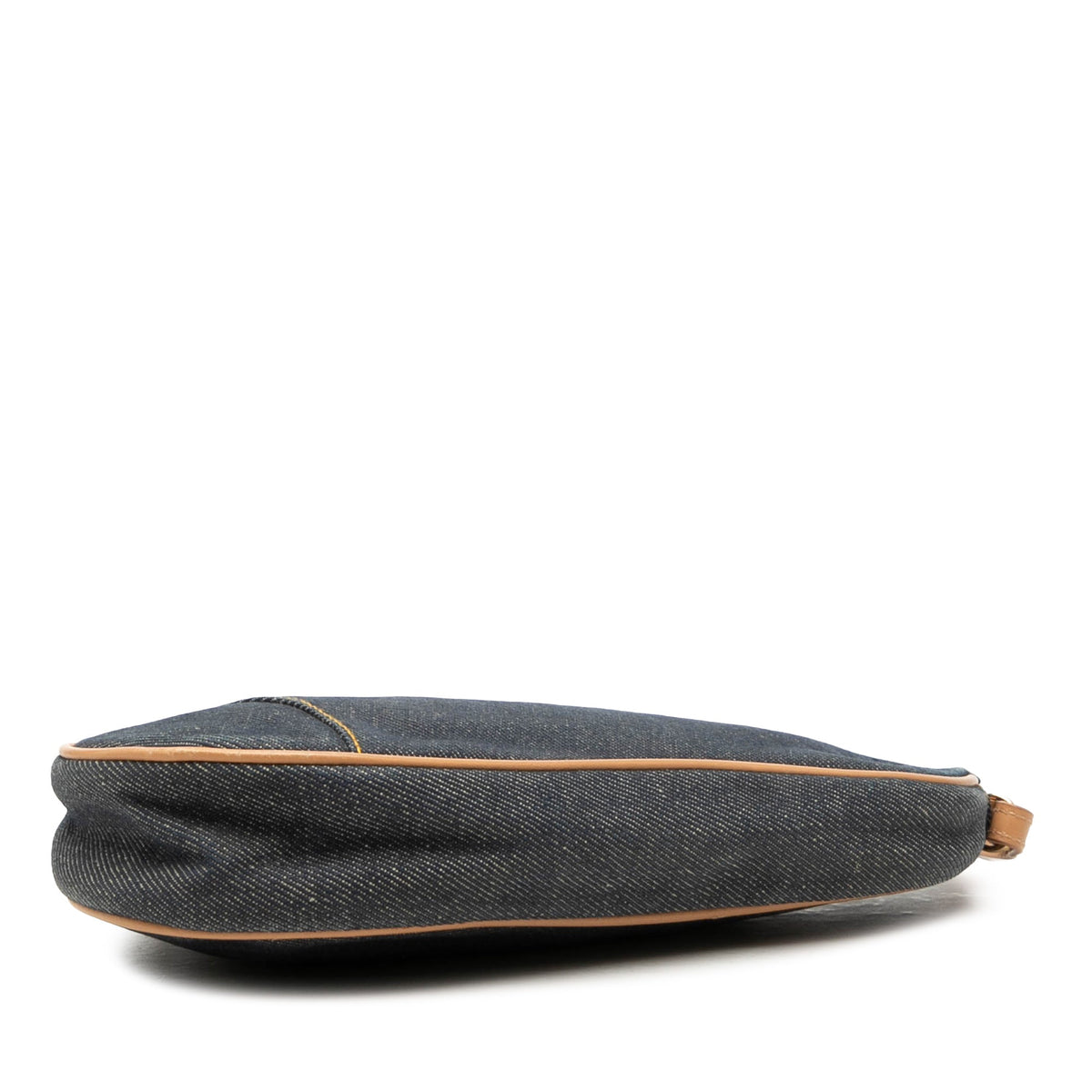 Dior Mini Denim Saddle Pochette