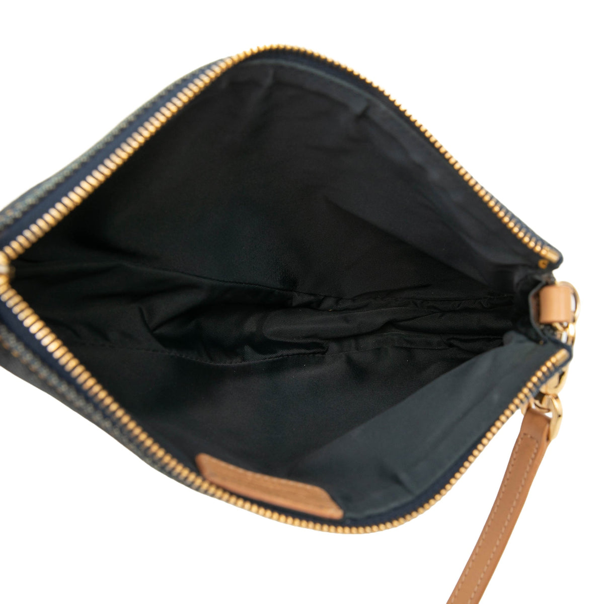 Dior Mini Denim Saddle Pochette