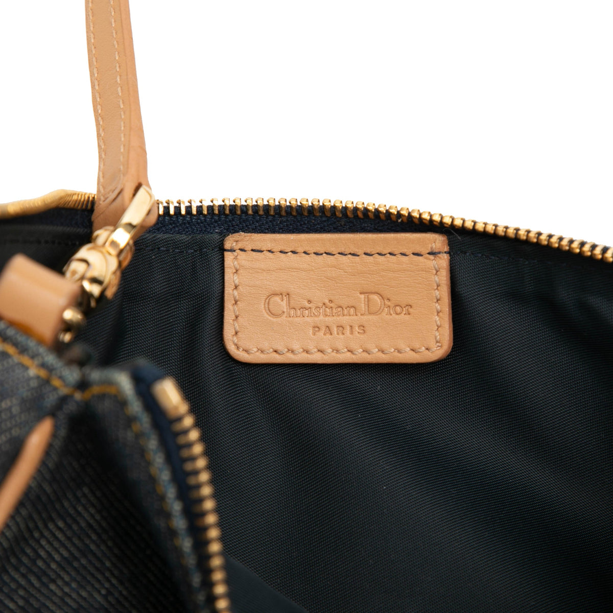 Dior Mini Denim Saddle Pochette