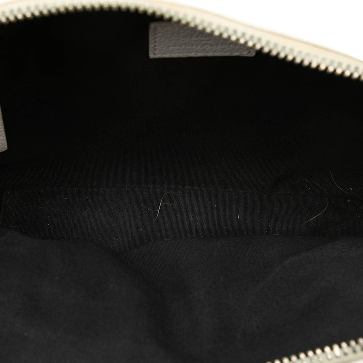 Dior Daniel Arsham Grained Calfskin Safari Messenger Bag — White