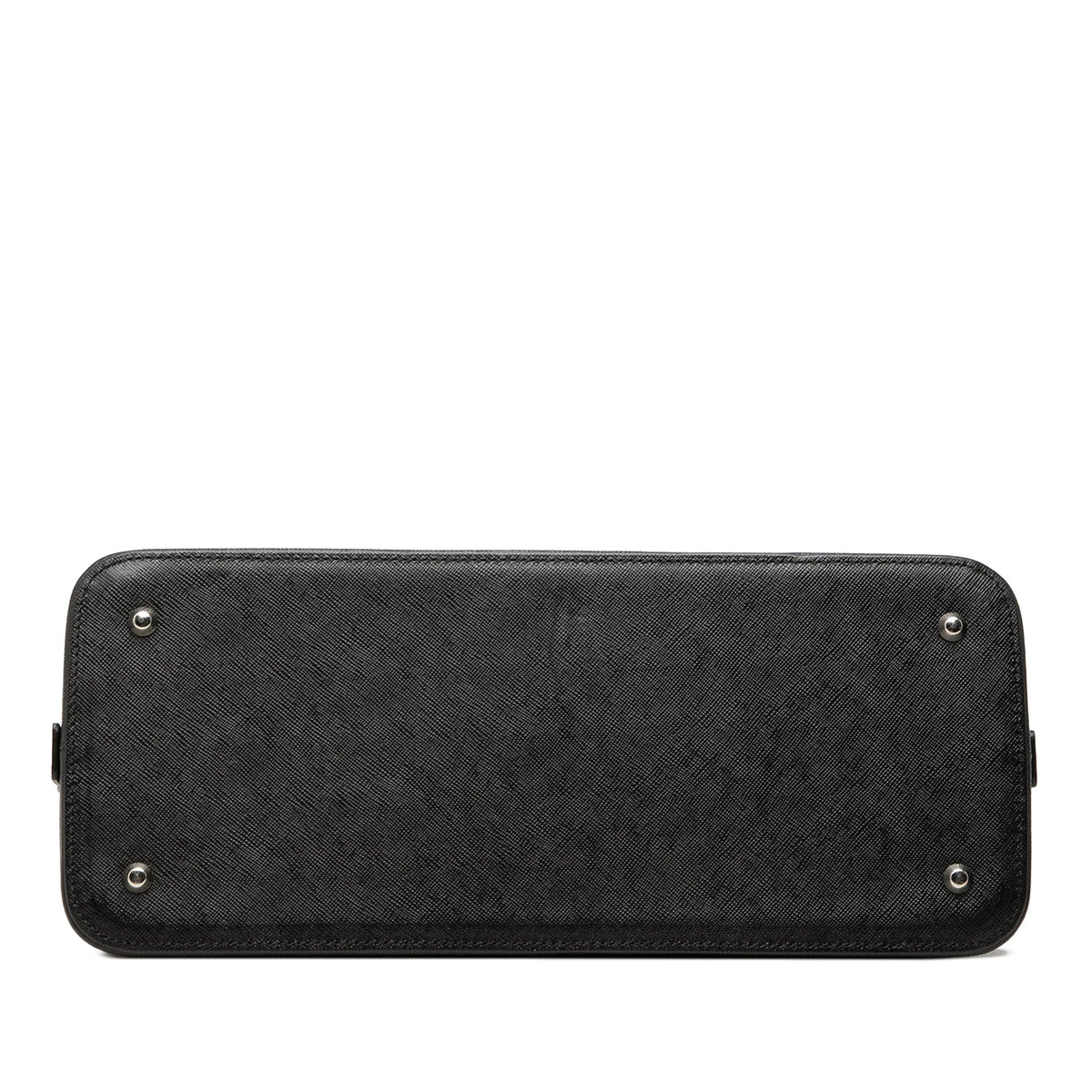 Burberry Calf Leather Handbag — Black
