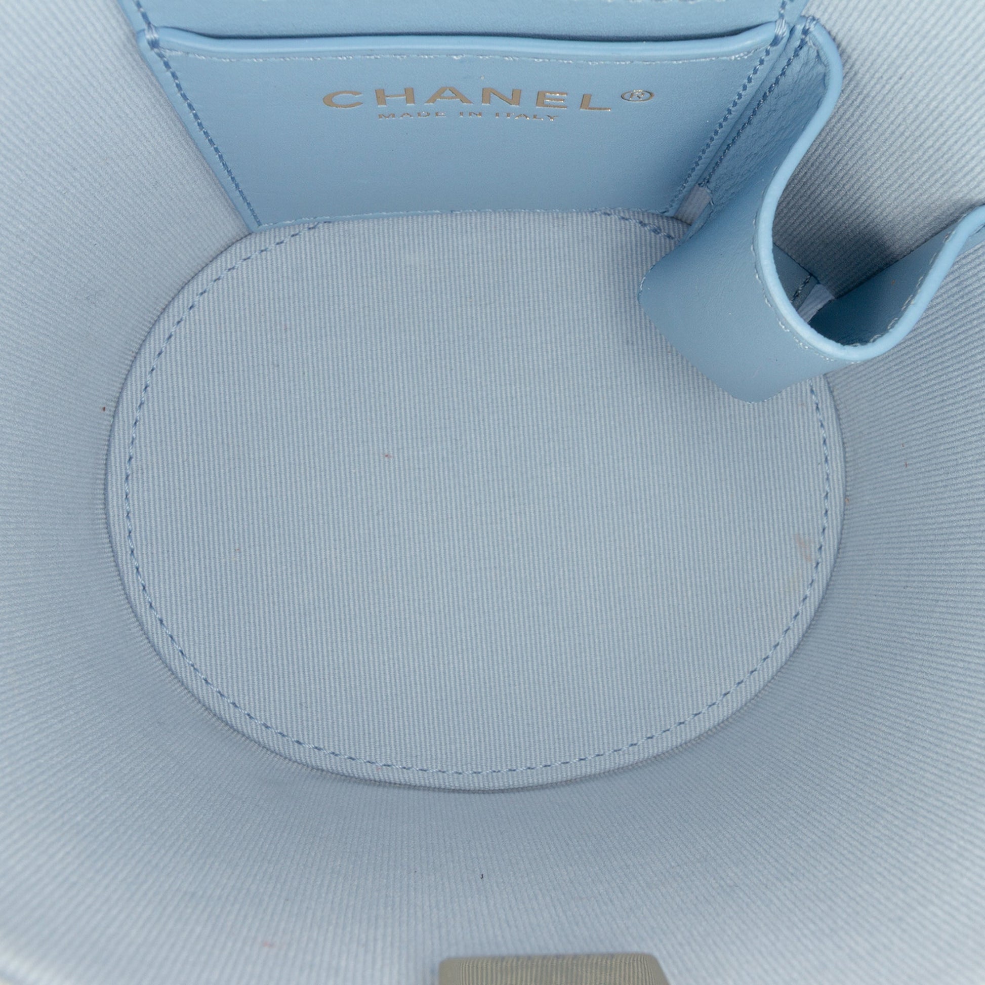 Chanel Mini CC Quilted Lambskin Vertical Vanity Case