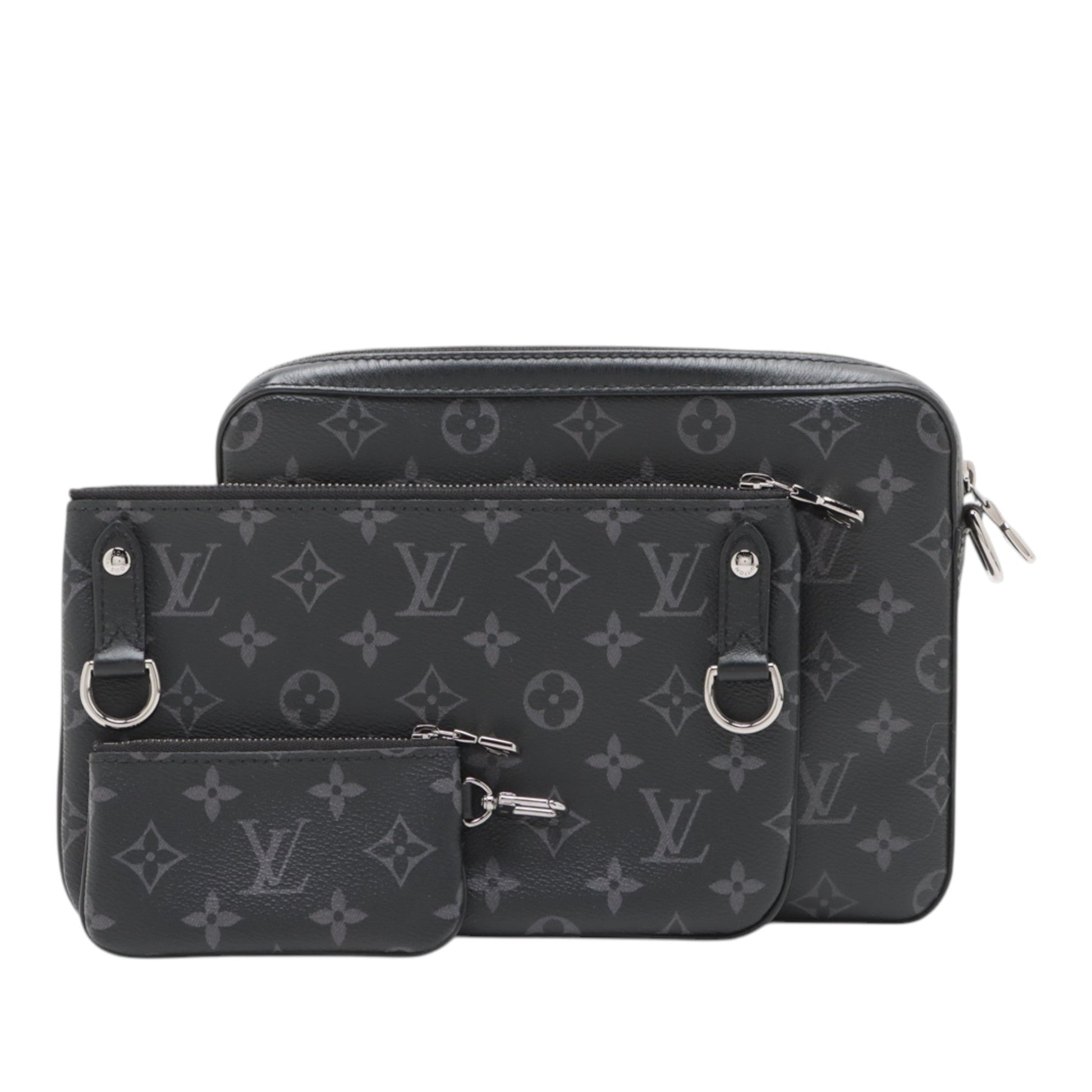 Louis Vuitton Monogram Eclipse Trio Messenger