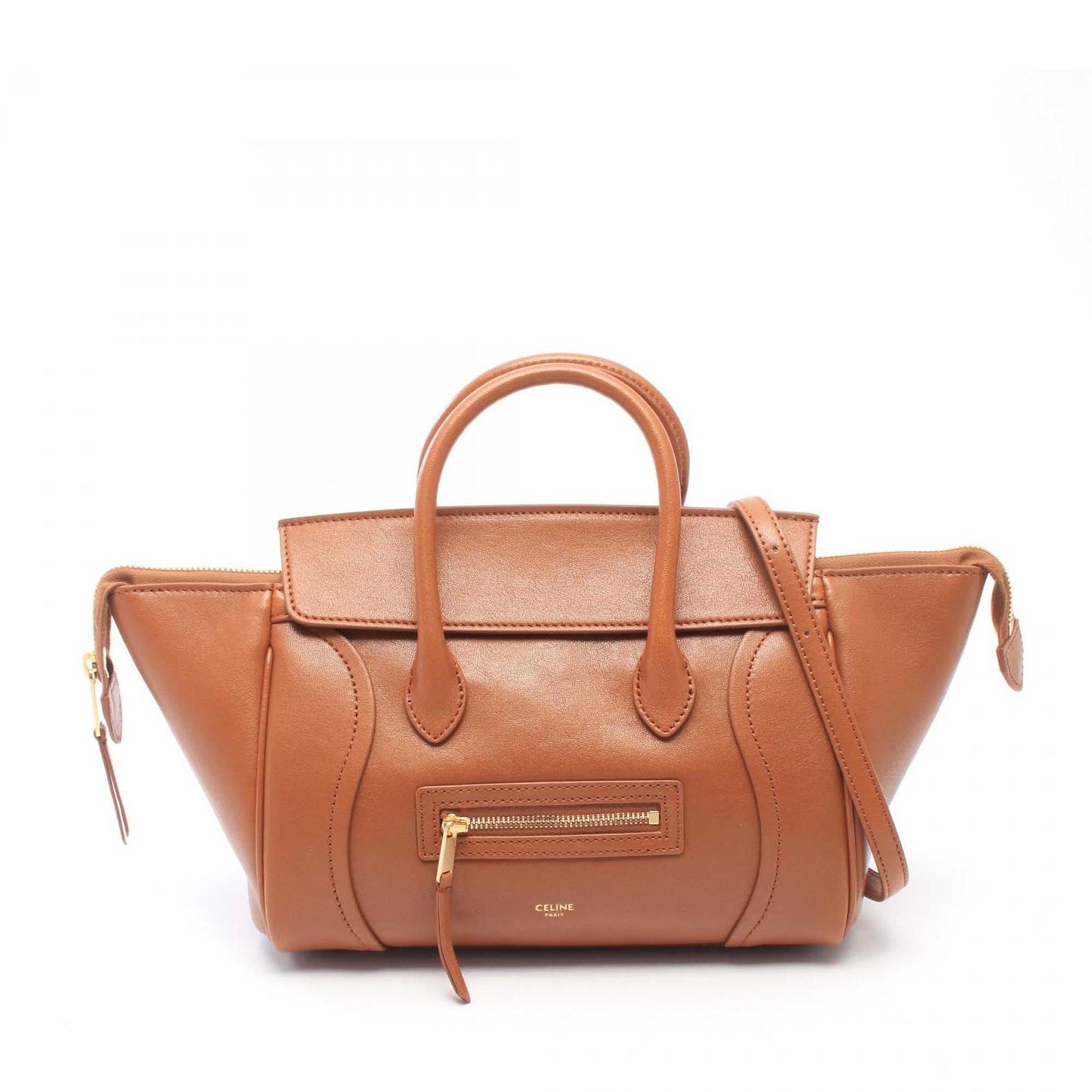 Celine Small Calfskin Little Luggage Top Handle Bag