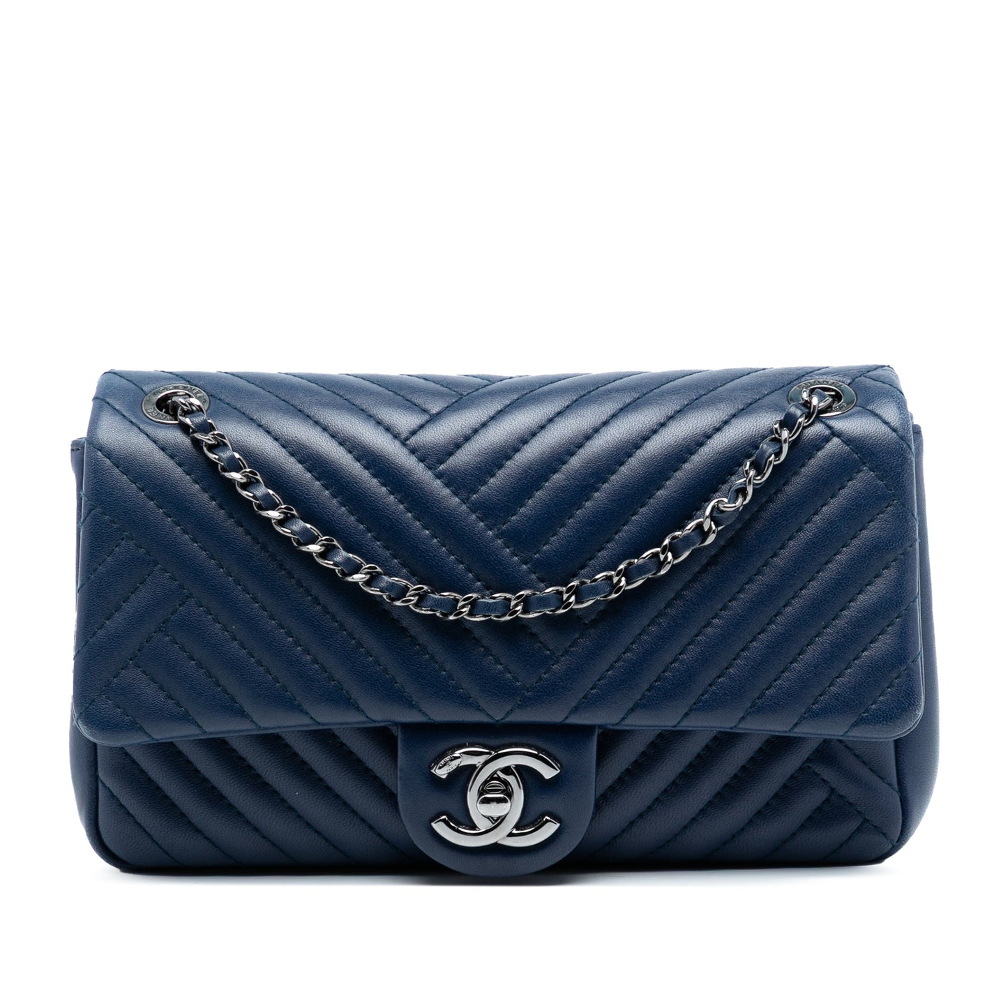 Chanel Small Lambskin CC Crossing Flap